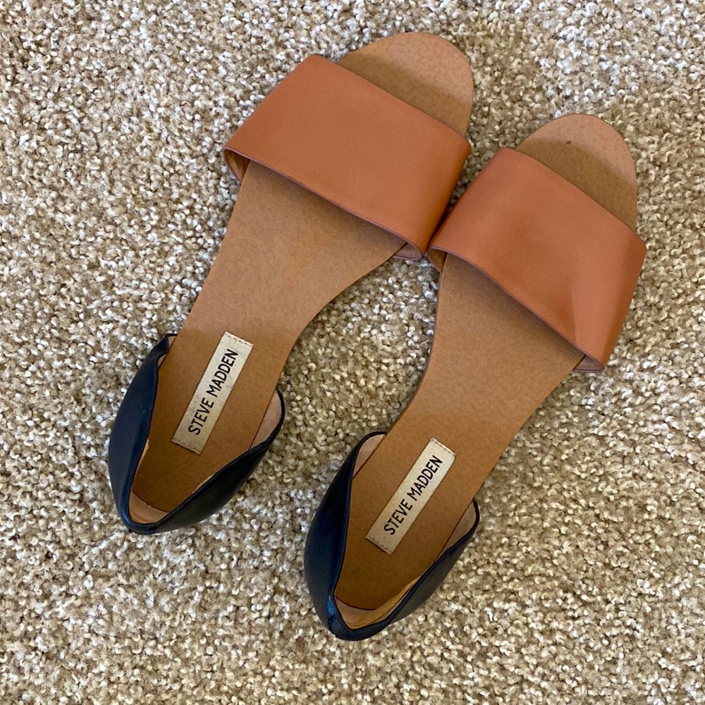 Two Tone Steve Madden Sandals